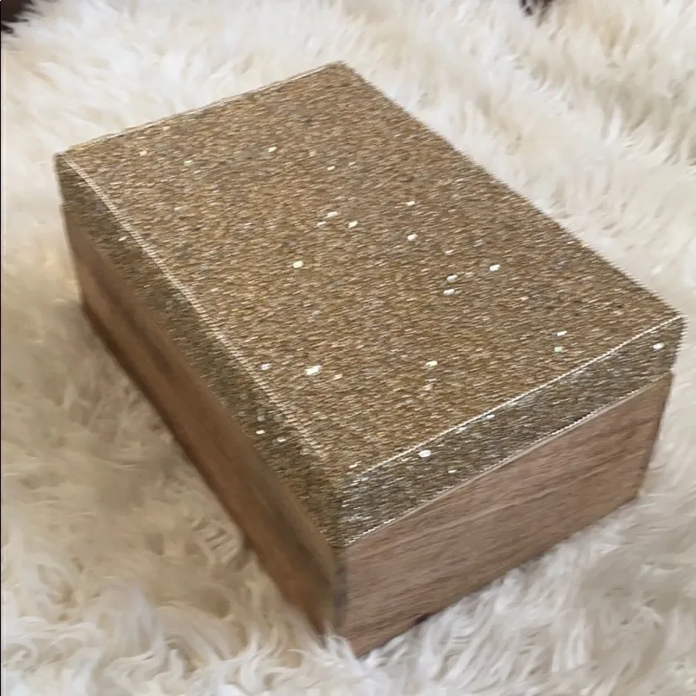 Pier 1 Glam Wooden Box